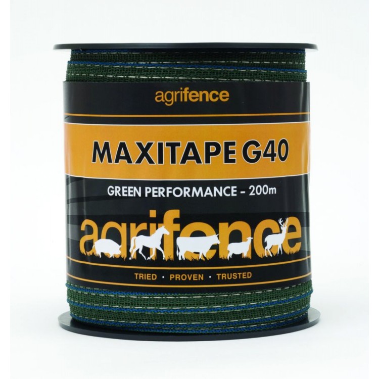 Agrifence Maxitape G20 Green Performance Tape.