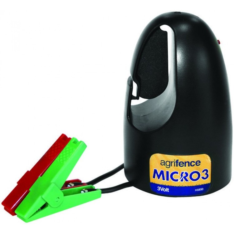 Agrifence Micro 3 Portable 3 Volt Energiser