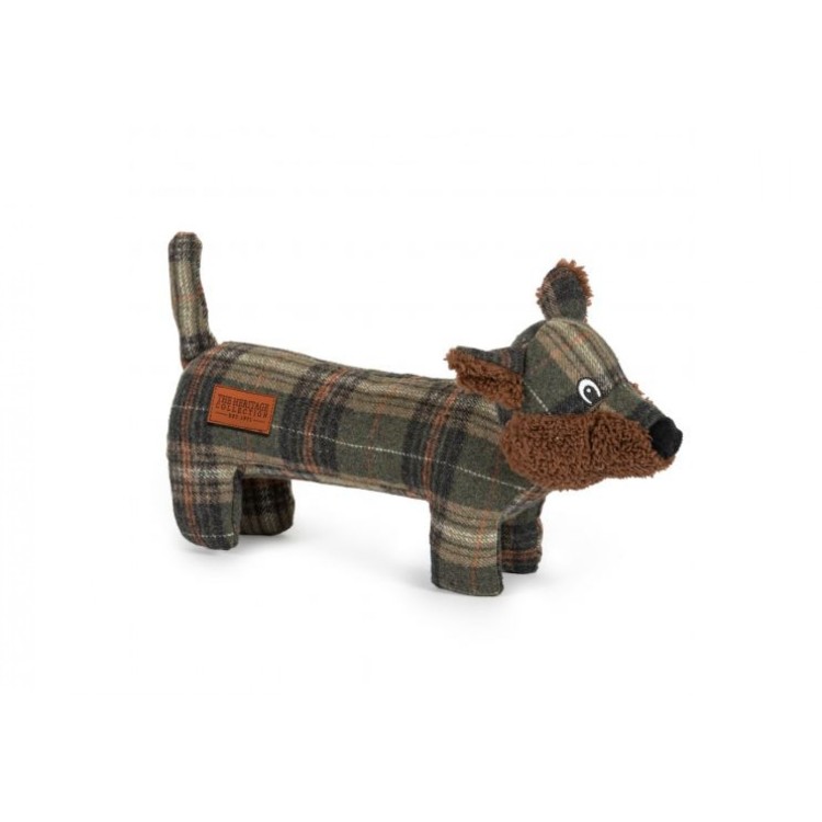 Ancol Tweed Heritage Cuddler Dog Toys.