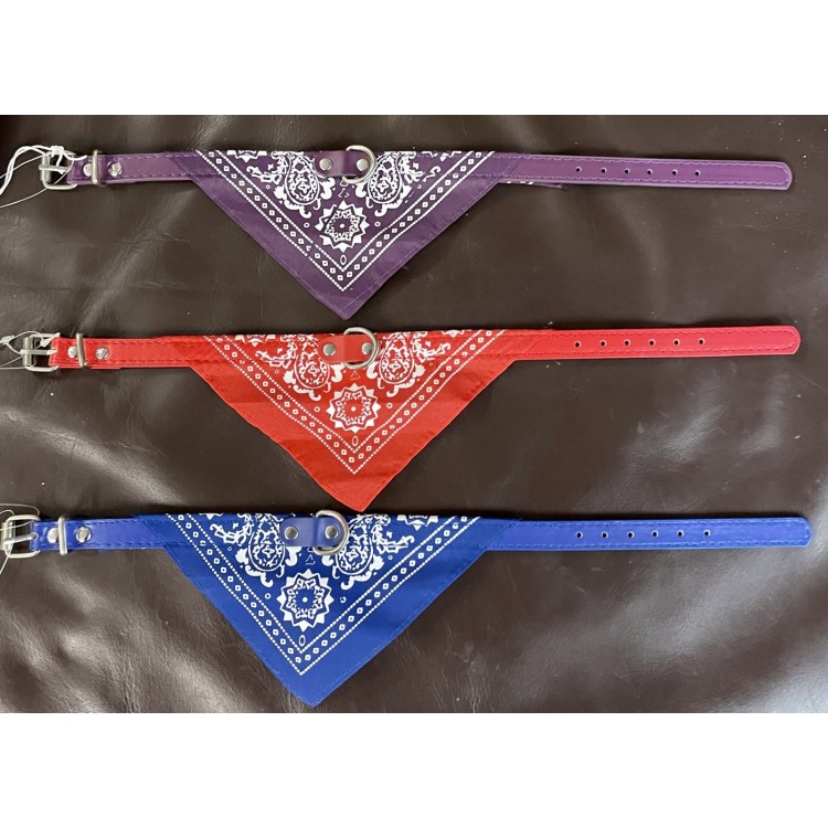Bandana Collar 37cm Various Colours