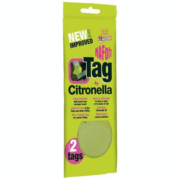NAF Silicone Citronella Tag - 2 Pack