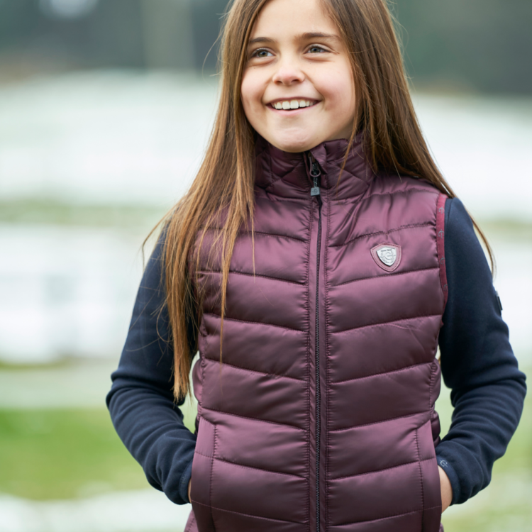 Covalliero Childs Quilted Gilet.