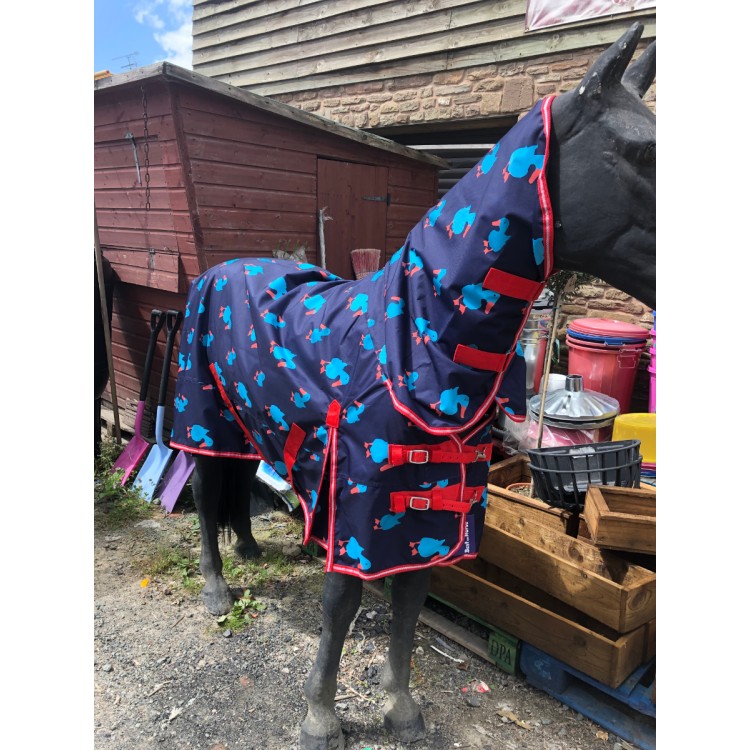 Best On Horse Combo Turnout Rug - Duck Print. 