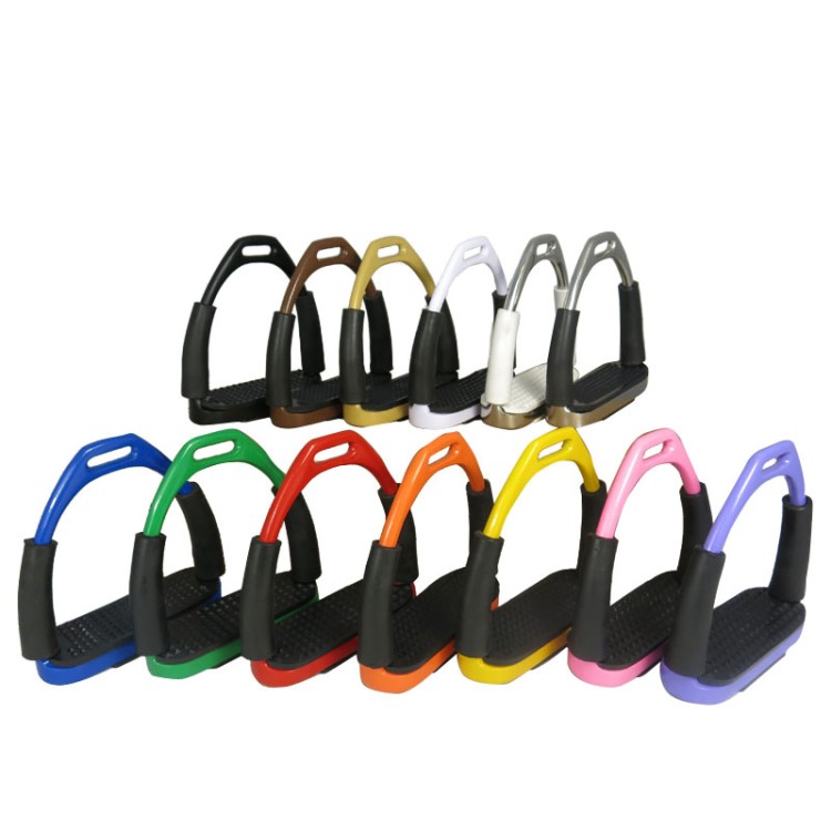 Flexible Stirrup Irons - Various Colours