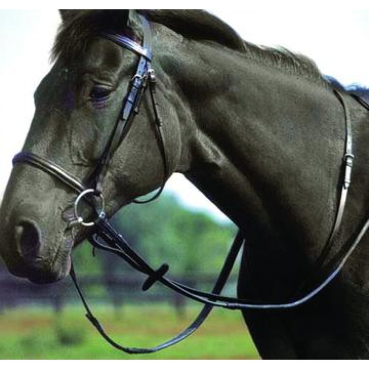 Heritage Leather Standing Martingale