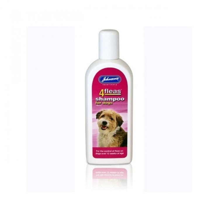 Johnson's 4Fleas shampoo for Dogs