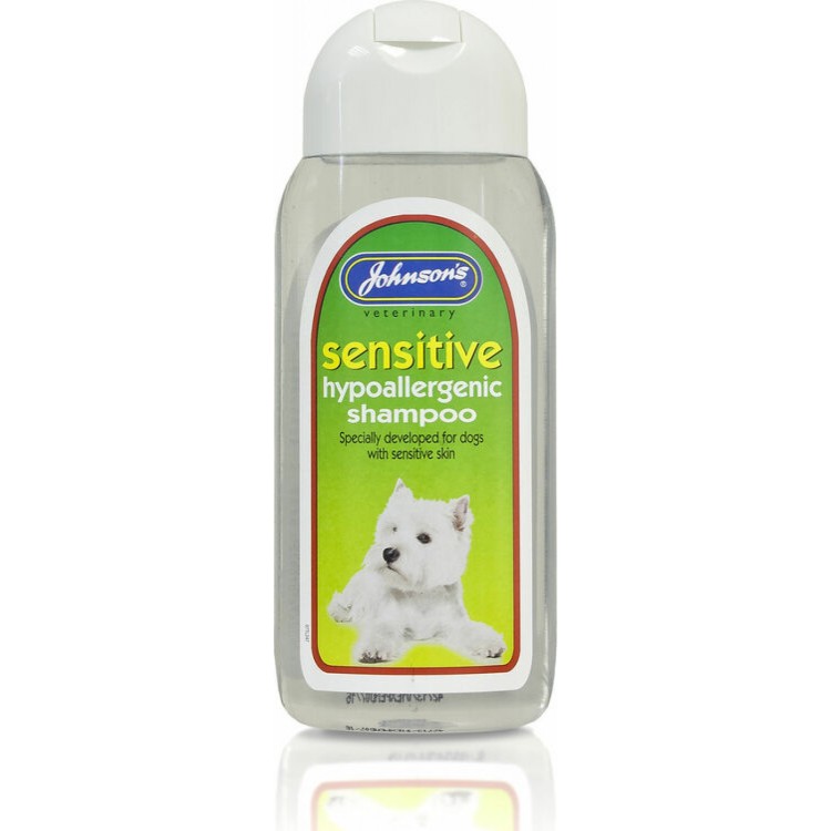 Johnson's Sensitive Hypoallergenic Dog Shampoo 200ml