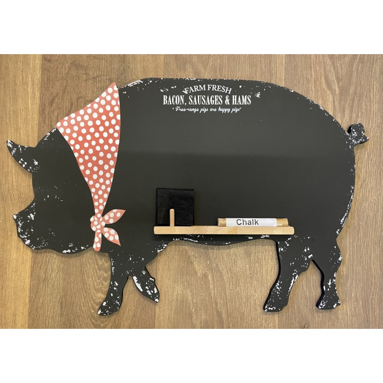 Large Pig Chalkboards
