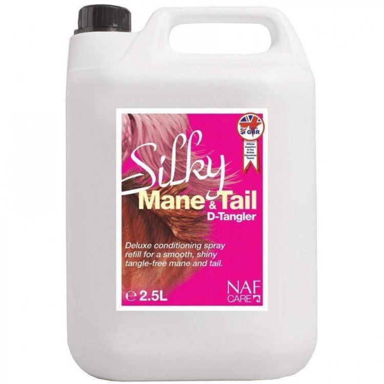 NAF Silky Mane & Tail De-Tangler - 2.5litre Refill.