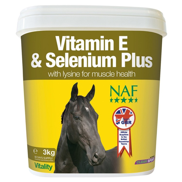 NAF Vitamin E and Selenium Plus 2.5Kg.